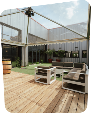 Terrasse Rhinos Cowork